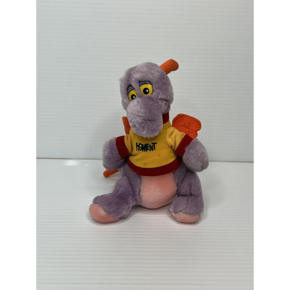 Vintage Disney Figment 7" Plush Stuffed Animal Toy